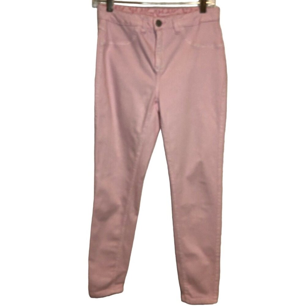 Tribal Jeans Pink Reversible Pink Print Women’s Size 6 - Picture 2 of 7